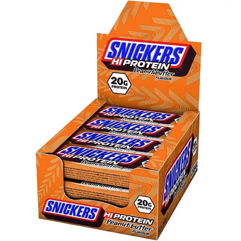 12 x Snickers Protein Bar - Peanut Butter (57g)