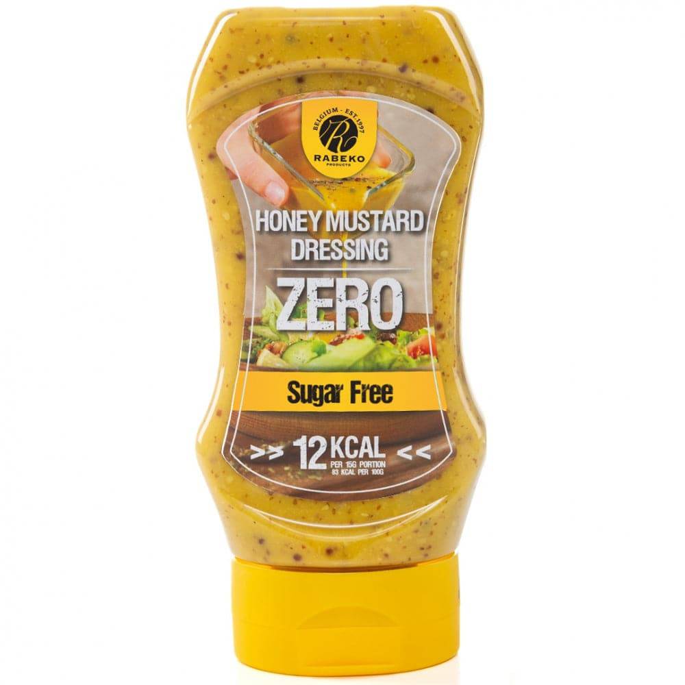 Honey Mustard Dressing Zero 350ml, Rabeko