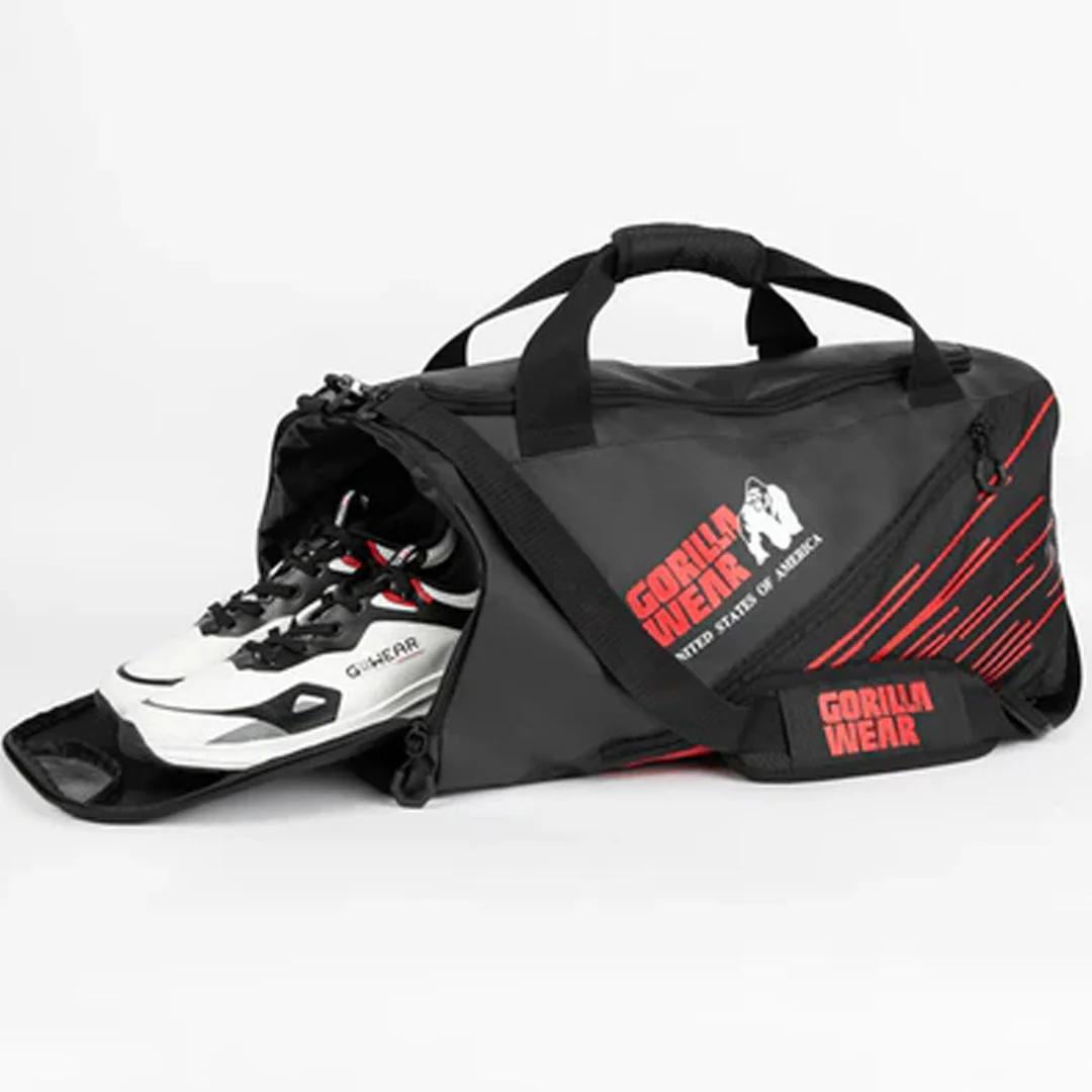 Ohio Gym Bag, Black/Red - GW - Image 3